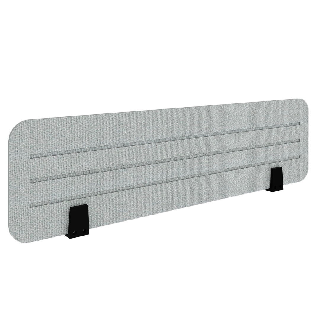 Acoustic Panel with Desking Brackets